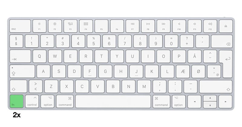 Mac Tastatur