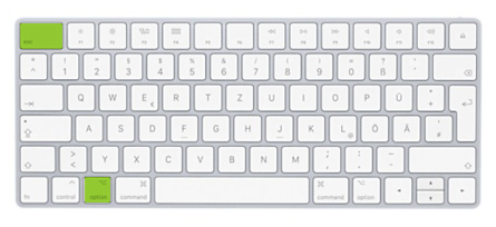 Apple Tastatur Wahl Esc