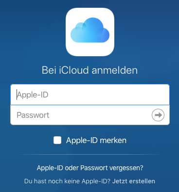 iCloud Login